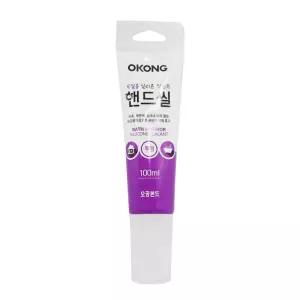 업위드 오공 핸드씰 욕실용 실리콘 실란트 투명 100ml 곰팡이방지실리콘