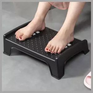 지압 롤러 책상 발받침대 발바닥 마사지 사무실 의자 발판 다리 피로 완화 풋레스트