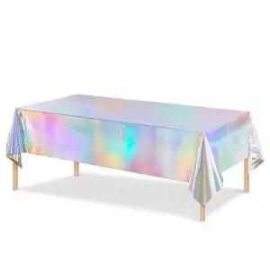[제이큐]이벤트 테이블보 홀로그램 무늬 137x183cm 파티용품