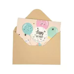 [제이큐]생일축하 입체 카드 고급 아트지 봉투 포함
