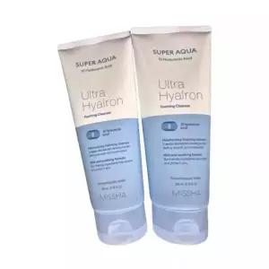 미샤 수퍼 아쿠아 울트라 히알론 포밍 클렌저 200ml x 2개