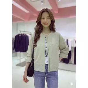 [롯데백화점]SOUP 라운드넥 홑겹 점퍼  SC5UJ926