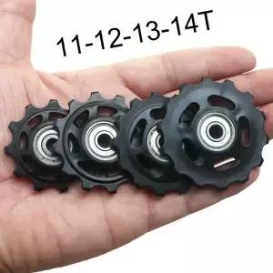 11T 12T 13T 14T 베어링 MTB 자전거 후면 가이드 휠 도로 자키 변속기 풀리 롤러 Shimano Sram 수리 키트