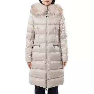 MONCLER 26FW Boedic 후드 시어링 트리밍 롱 다운 자켓 1C00015 595FE 268 4178290