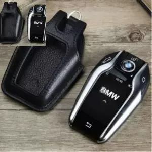 [제이큐]BMW7시리즈 디스플레이 키케이스 가죽 BMW차키커버 BMW차키케이스 BMW