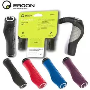 Ergon GA3 L 사이즈 인체공학적 올마운틴 자전거 그립 MTB용 편안함 및 손목 지지대 미끄럼 방지 산악 도로