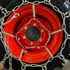TireChain.com 스프링 타이어 체인 텐셔너 한 쌍 ATV 잔디 트랙터 제설기 및 정원용 적합한 중장비용 강철