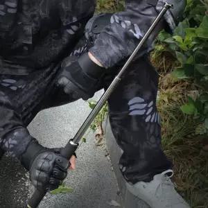 호신용 강력 3단봉 위급상황 3단 실버호신봉 휴대용 접이식 진압봉 호신봉