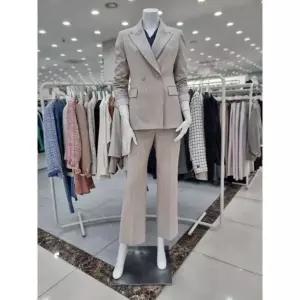 이월수량 [더아이잗 ] 롤업 더블 버튼 자켓 정장 셋업 IN3A0JK30 IN3A0SL30 2799928