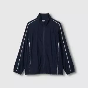 JAJU 26S/S 여 크링클 배색 파이핑 점퍼 J106201026 495302