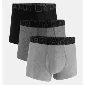 언더아머 1387418-035 그레이 남성 UA 퍼포먼스 Tech 3인치 Boxerjock 팬티 속옷
