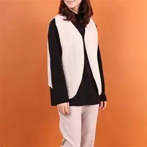 [셀러허브 패션][SidMarket] 덤블 뽀글이 후리스 조끼 77R04 빅사이즈여성 (6451024A)