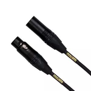 모가미 골드 XLR 무대용 마이크 케이블 20피트 초내구성 도로 주행 가능 무대·방송·스튜디오용 고음질