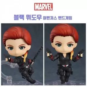 [제이큐]블랙 위도우 엔드게임 피규어 넨드로이드 넨도로이드 마크 캐릭터