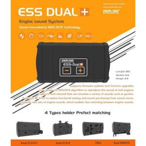 RC 자동차 감지 ESS-ONE ESS-DUAL 2 스피커 Axial SCX10 II WRAITH ARRMA LOSI KYOSHO 용 엔진 사운드 시뮬