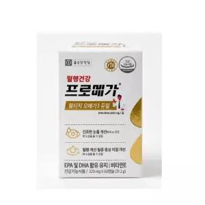 종근당건강 프로메가 알티지 오메가3 듀얼 60캡슐, 3개