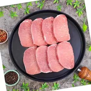 국내산 냉동 등심 돈가스용 1cm절단 연육작업O 2kg 캠핑고기