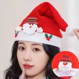 빠른 배송 인형산타모자 크리스마스 산타복 크리스마스파티 산타모자 산타선물 크리스마스용품 크리스마스