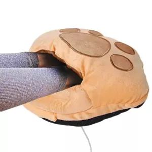 빠른 배송 브라운 곰발바닥 발열방석 USB 발열쿠션 발난로 손난로 서치D2
