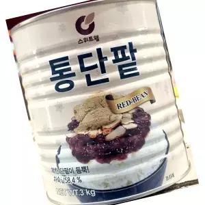 스위트웰 빙수팥 3kg 식자재