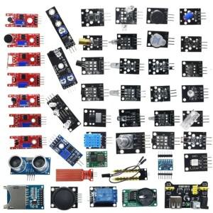 라즈베리 파이, 박스 포함 37 in 1보다 더 나은 DIY UNO MEGA2560 45 센서 모듈 스타터 키트 아두이노용