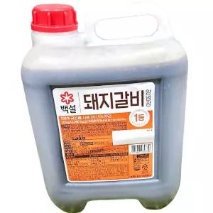 백설 돼지 갈비 양념 10kg 업소용