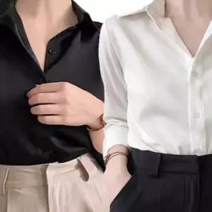 여성 1+1 셔츠 링클프리 정장 블라우스 남방 긴팔
