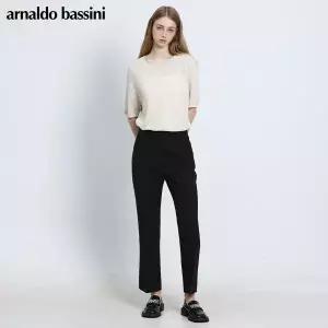 [아날도바시니(ARNALDO BASSINI)] 히든반밴드 부츠컷 팬츠 (택가격 238000원)