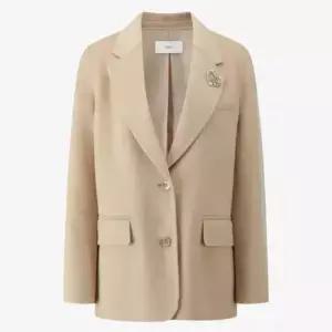 DEWL 울블렌드 핸드메이드 자켓  브로치 D254MSG332_ 1158423