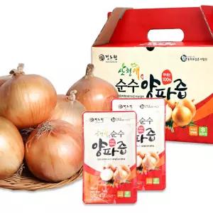 물을 넣지 않고 양파만 달인 순수양파즙 100ml 50팩 100팩