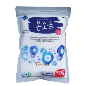 한주본소금(국산) 1kg 국산 가는 정제 소금 식기세척기청소