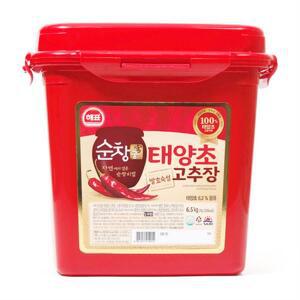 순창궁태양초고추장 6.5kg/해표-양념장 가정용 만능 식자재 식당용 업소용 소스 담금