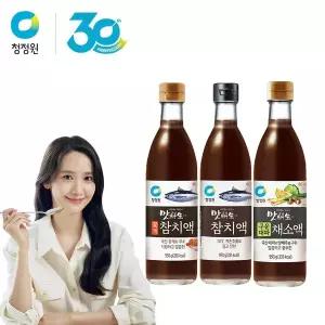 [청정원][본사직영]맛선생 참치액/꽃게참치액/구운대파채소액 950g 3종 2개 골라담기