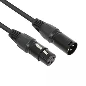 넥시 NX1585 XLR 캐논(F)암 to XLR 캐논(M)수 연장 마이크 케이블 10m NX-XLR-100 연동선 Hi-Fi 고음질