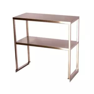 키스템 SUS201-KSU09 반찬테이블 식당 상부선반 900mm 올 스테인리스 반찬작업대