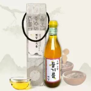 해달 들기름 350ML (박스포장)