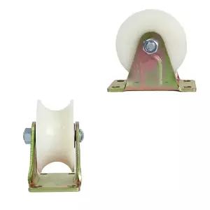 앵글로라 U 파이프 나일론 65mm (2.5) 공장 대문 로라 롤러 슬라이드 앵글 레일 바퀴