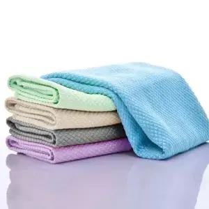 5/10개입 마이크로화이버 청소 천 매직 유리창 닦이용 광택 타월 주방 기름때 제거 행주 세척용