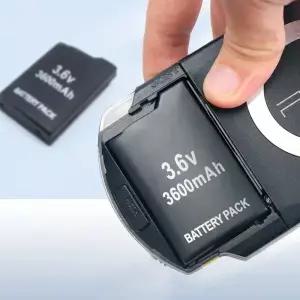 소니 PSP 1000 1001 1002 1003 1004 게임 콘솔용 새 3.6V 3600mah 배터리 충전식 내장