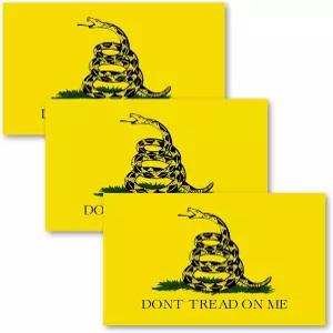 Anley 5 X 3 Decal 3Pcs 자동차 및 트럭 반사 범퍼 스티커 3팩 세트