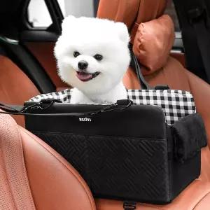 파운드(약 5kg)까지의 소형견과 고양이를 베시비 콘솔 도그 카시트 충격 펫 암레스트 부 시트 부드러운