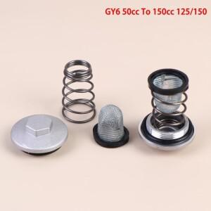 1/2세트 오토바이 엔진 부품 플러그 모페드 오일 필터 드레인 키트 GY6 50cc~150cc 125/150 바오톈 벤저우