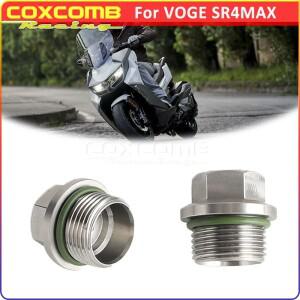 오토바이 수정 스테인레스 스틸 마그네틱 오일 필터 나사 수리 BMW C400 C X 650 VOGE SR4MAX