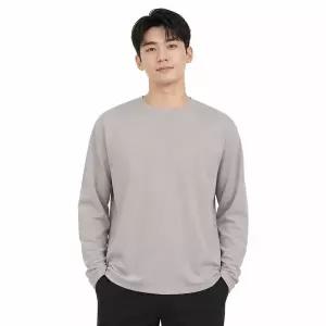 [리미드] 남성 기모 입체핏 소프트 데일리 티셔츠 9MI-TSK-CUSIM