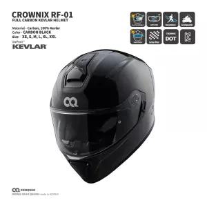 컨쿼 크로닉스 RF-01 풀카본 풀페이스 오토바이 헬멧 라이더 CQ CROWNIX