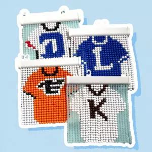 야구 비즈발 키트 DIY 만들기 재료 도안 응원 굿즈 KBO 한국 프로야구 크보 용품 개막