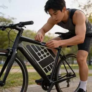 자전거 프레임 필름 스크래치 방지 커버 로드 MTB 부품 관리용 용...