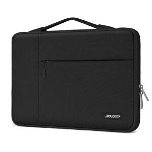 MOSISO 노트북 케이스 14인치 손잡이가 있는 14인치 슬리브 | hp호환 LENOVO DELL ASUS Acer호환 hp호환 STREAM DELL LATITUDE와 호환 폴리에스터 다기능 가방 블랙