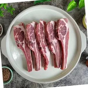 절단X 호주산 어린양 숄더랙 바베큐 통두께 1kg 밀키트