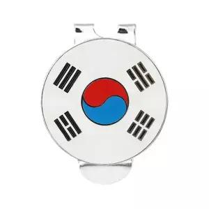 국가대표 태극기 볼마커 골프 필드용품 자석클립 캡클립 햇클립 TA2325967